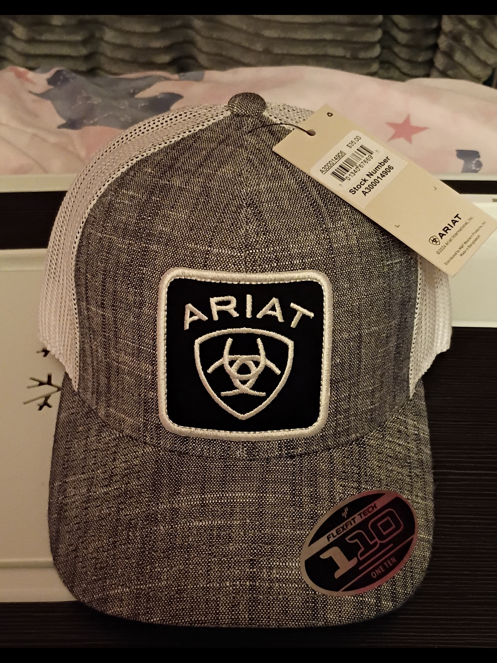 Ariat Gray Mesh-Back Cap